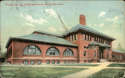 Rindge Manual Training School Cambridge, MA Postcard Postcard