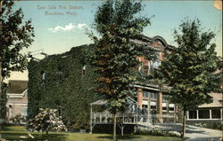 East Side Fire Station Postcard