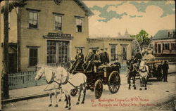 Washington Engine Co. No. 10 house Providence, RI Postcard Postcard