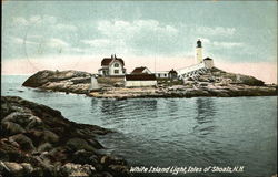 White Island Light, Isles of Shoals Postcard