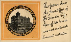 The Franklin Life Insurance Company Springfield, IL Postcard Postcard