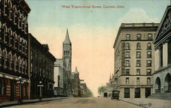 West Tuscarawas Street Canton, OH Postcard Postcard