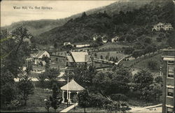 West Hill Hot Springs, VA Postcard Postcard