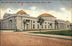 The New Shoe Fair Buildings, Charles River Park Postcard