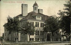 Public High School Horicon, WI Postcard Postcard