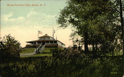 Rome Country Club Postcard