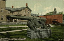 Site of Fort Stanwix Rome, NY Postcard Postcard