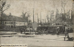 Tornado Damage Sep 15, 1912 Postcard