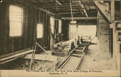 New York State College of Forestry - College Saw Mill Syracuse, NY Postcard Postcard