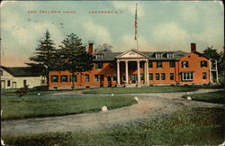 Odd Fellows Home Lockport, NY Postcard Postcard