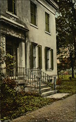 View of Front of Residence Postcard