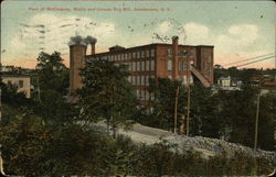 McClearey, Wallin and Crouse Rug Mill Postcard