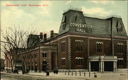 Street View of Convention Hall Rochester, NY Postcard Postcard