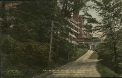 Jackson Health Resort - North Approach Postcard