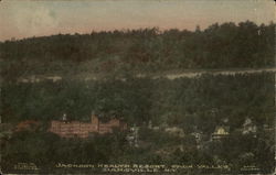 Jackson Health Resort from Valley Postcard