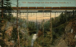 Shawmut Bridge over Stony Brook Glen Postcard