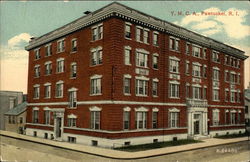 Street View of YMCA Postcard