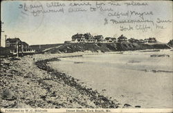 Dover Bluffs York Beach, ME Postcard Postcard