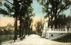 Beacon Street Mall Boston, MA Postcard Postcard