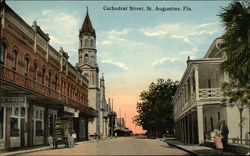 Cathedral Street Postcard