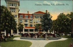 The Fountain at Hemming Park Jacksonville, FL Postcard Postcard