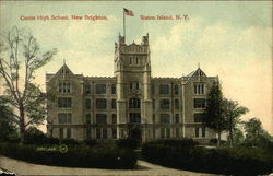 Curtis High School, New Brighton Postcard