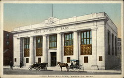 Home Bank Building Brockton, MA Postcard Postcard