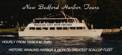 New Bedford harbor tours Massachusetts Large Format Postcard Large Format Postcard