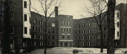 Walnut Court Apartments Waterloo, IA Large Format Postcard Large Format Postcard