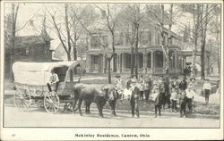 McKinley Residence - Mrs. Ida Saxton McKinley Canton, OH Postcard Postcard