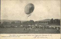 The Knox Air-shop at the Central New York Fair Postcard