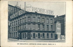 Winkler's Hotel Troy, NY Postcard Postcard