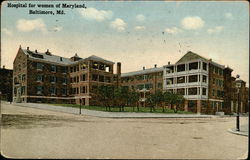 Hospital for Women of Maryland Baltimore, MD Postcard Postcard