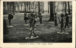 Duke's Park - The Gypsy Band Raritan, NJ Postcard Postcard