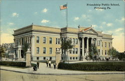 Friendship Public School Pittsburgh, PA Postcard Postcard