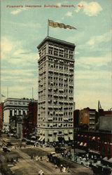 Firemen's Insurance Building Newark, NJ Postcard Postcard