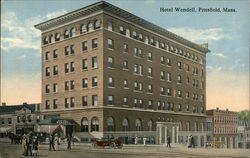 Hotel Wendell Pittsfield, MA Postcard Postcard