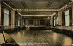 Hotel Multnomah - Ballroom Portland, OR Postcard Postcard