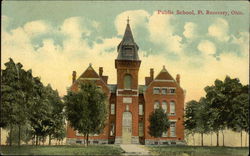 Public School Postcard