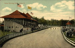 Lima Driving Park Ohio Postcard Postcard