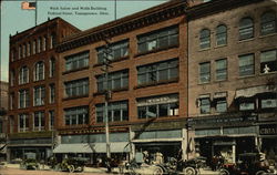 Wick Salow and Wells Building, Federal Street Postcard