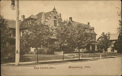 East Linden Avenue Postcard