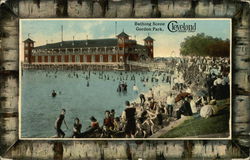 Bathing Scene, Gordon Park Cleveland, OH Postcard Postcard