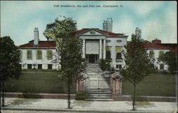 Taft Residence, 4th and Pike Streets Postcard