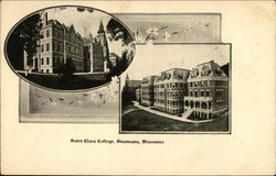 Saint Clara College Sinsinawa, WI Postcard Postcard