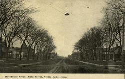 Main Street Storm Lake, IA Postcard Postcard