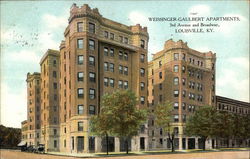 Weissinger-Gaulbert Apartments Postcard