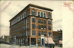 Post Office Building Tulsa, OK Postcard Postcard