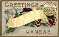 Greetings from Kansas Postcard Postcard