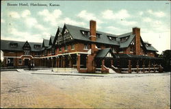 Street View of Bisonte Hotel Hutchinson, KS Postcard Postcard